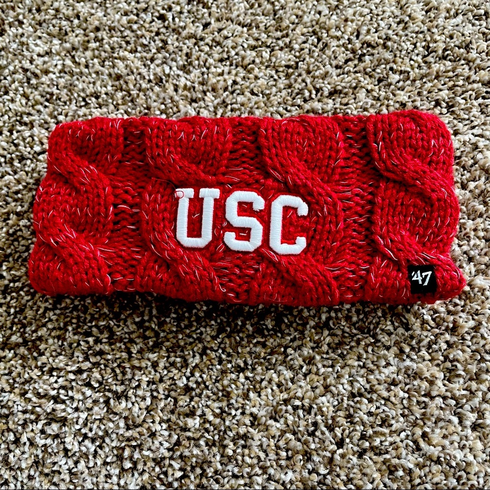 NWT USC ‘47 Women’s Red Headband